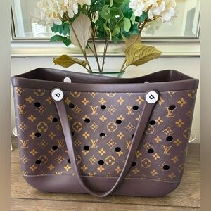 Large Brown Bogg Bag, (Inspired)